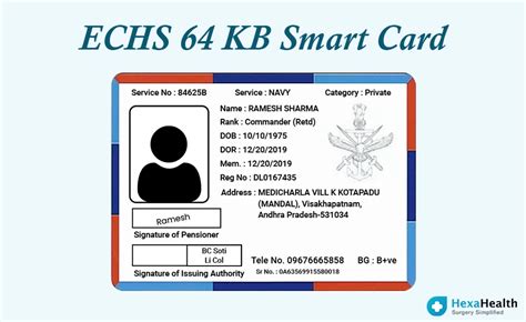 echs all india smart card|echs smart card download.